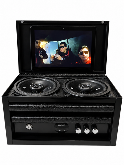 Mini Tool Box Speaker 24v With tablet included for the screen